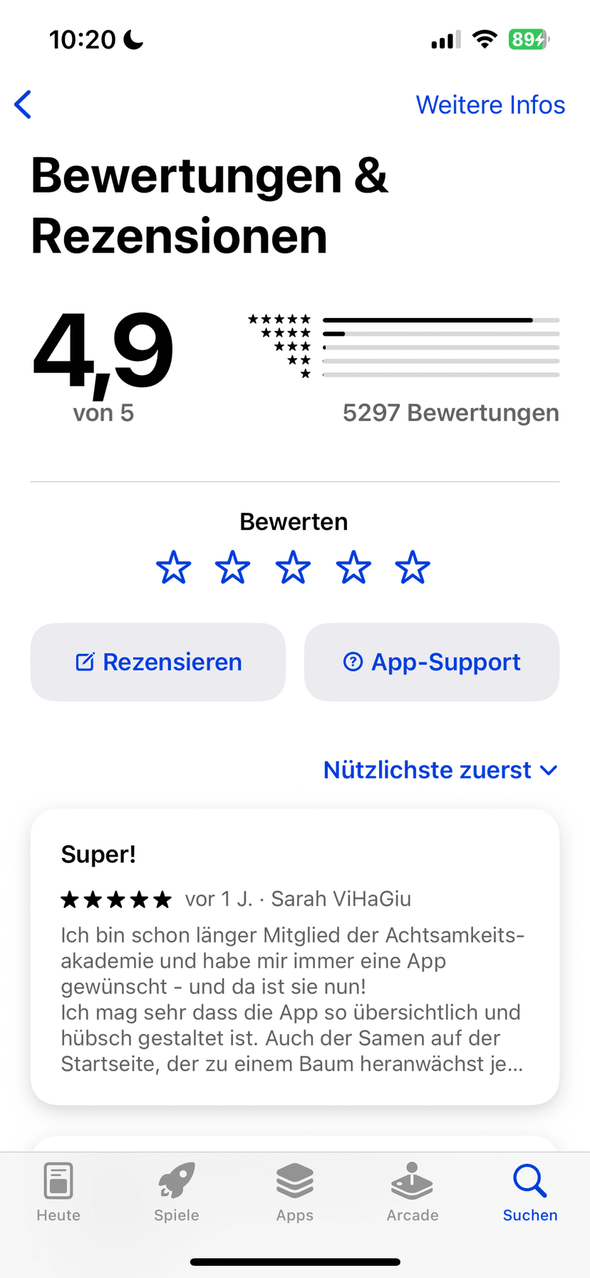 App Review 1